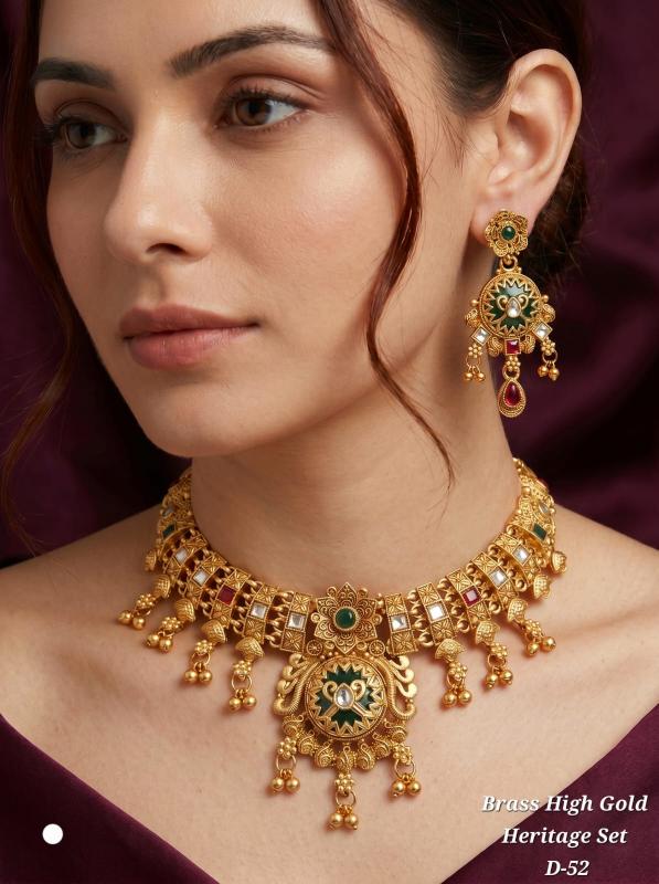 Harss high gold heritage set D 52 Wholesale jewellery suppliers in Gujarat